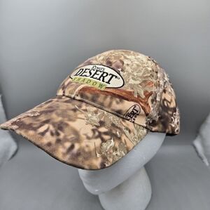 King's Desert Shadow Snapback Hat Camouflage OS Adjustable Embroidered 6 Panel